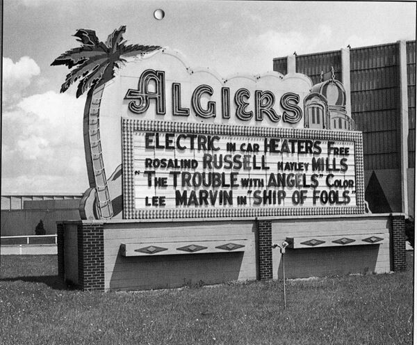Algiers Drive-In Theatre - Photo From Cinema Treasures